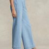 Blue Women’s Ralph Lauren High-rise Wide-leg Cropped Jeans Blue Women’s Ralph Lauren High-rise Wide-leg Cropped Jeans