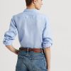 Blue Women’s Ralph Lauren Linen   Shirts