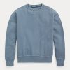 Blue Women’s Ralph Lauren Organic Cotton Crewneck Sweatshirts Blue Women’s Ralph Lauren Organic Cotton Crewneck Sweatshirts