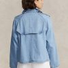 Blue Women’s Ralph Lauren Oversize Boxy Fit Denim Coats Blue Women’s Ralph Lauren Oversize Boxy Fit Denim Coats