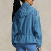 Blue Women’s Ralph Lauren Packable Translucent Ripstop  Windbreaker