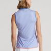 Blue Women’s Ralph Lauren Performance Sleeveless Polo Shirts