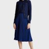 Blue Women’s Ralph Lauren Plisse Midi Skirts Blue Women’s Ralph Lauren Plisse Midi Skirts