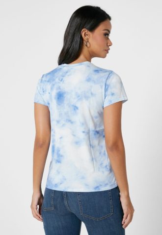 Blue Women’s Ralph Lauren Printed Logo T Shirts