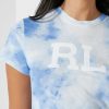 Blue Women’s Ralph Lauren Printed Logo T Shirts