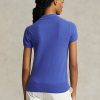Blue Women’s Ralph Lauren Slim Fit Cashmere Polo Shirts Blue Women’s Ralph Lauren Slim Fit Cashmere Polo Shirts