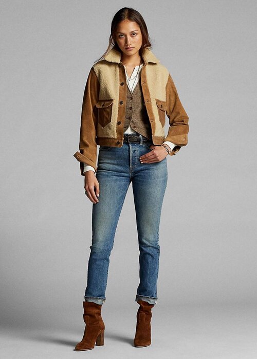 Blue Women’s Ralph Lauren Stretch Vintage Straight Fit Jeans Blue Women’s Ralph Lauren Stretch Vintage Straight Fit Jeans