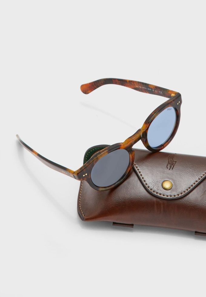 Brown Men’s Ralph Lauren 0PH4165 Sunglasses