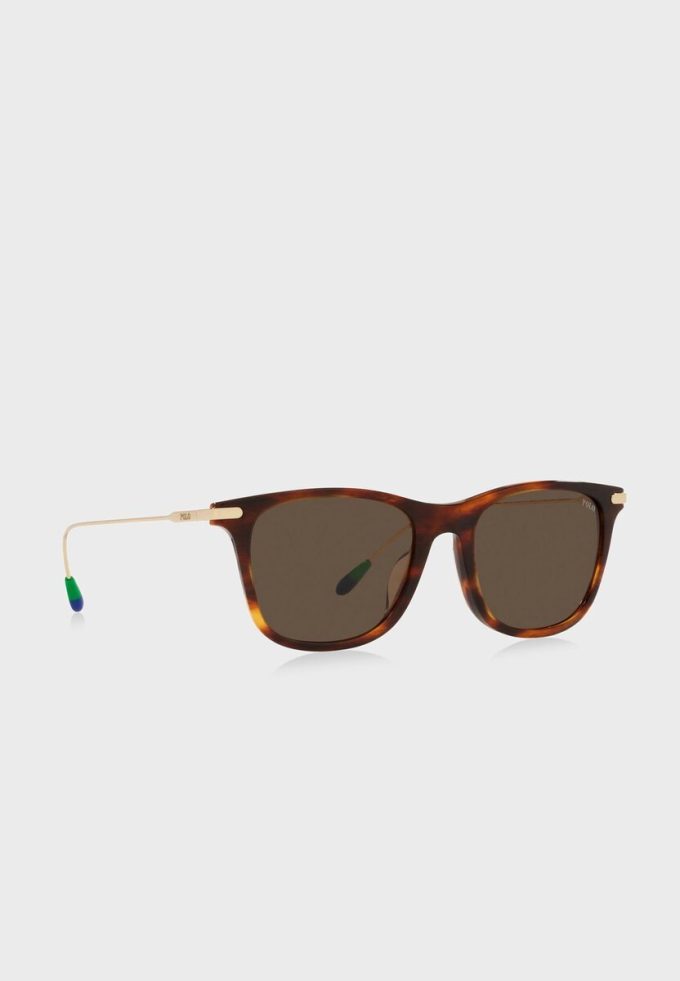 Brown Men’s Ralph Lauren 0Ph4179U Aviator Sunglasses