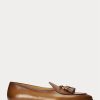 Brown Men’s Ralph Lauren Belvin Calfskin Dress Shoes