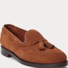 Brown Men’s Ralph Lauren Booth Suede Loafers