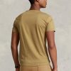 Brown Men’s Ralph Lauren Custom Slim Fit Crewneck T Shirts Brown Men’s Ralph Lauren Custom Slim Fit Crewneck T Shirts