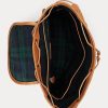 Brown Men’s Ralph Lauren Heritage Leather Backpacks