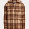 Brown Men’s Ralph Lauren Nichols Plaid Wool Thicket Jackets Brown Men’s Ralph Lauren Nichols Plaid Wool Thicket Jackets