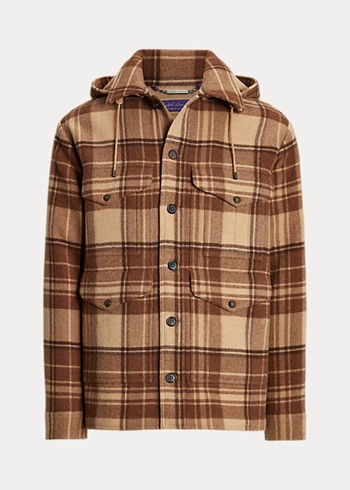 Brown Men’s Ralph Lauren Nichols Plaid Wool Thicket Jackets Brown Men’s Ralph Lauren Nichols Plaid Wool Thicket Jackets