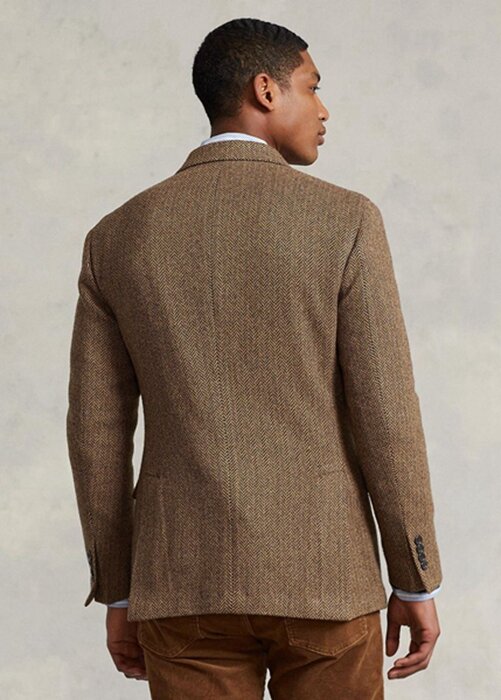 Brown Men’s Ralph Lauren Polo Soft Herringbone Sport Blazers Brown Men’s Ralph Lauren Polo Soft Herringbone Sport Blazers
