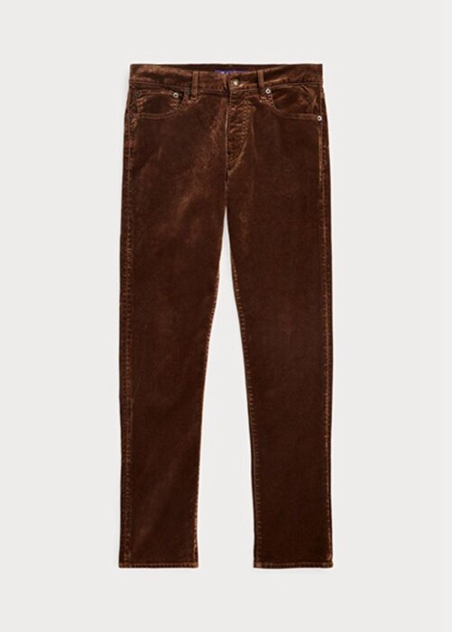 Brown Men’s Ralph Lauren Slim Fit Stretch Velvet Jeans Brown Men’s Ralph Lauren Slim Fit Stretch Velvet Jeans