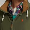 Brown Multicolor Men’s Ralph Lauren Packable Water-Repellent Hooded Jackets