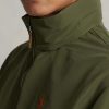 Brown Multicolor Men’s Ralph Lauren Packable Water-Repellent Hooded Jackets