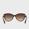 Brown Women’s Ralph Lauren 0RA5176 Butterfly Sunglasses