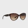 Brown Women’s Ralph Lauren 0RA5176 Butterfly Sunglasses