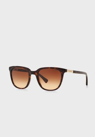 Brown Women’s Ralph Lauren 0RA5206 Tortoise Wayfarers Sunglasses
