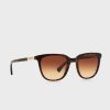 Brown Women’s Ralph Lauren 0RA5206 Tortoise Wayfarers Sunglasses