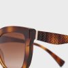 Brown Women’s Ralph Lauren 0Ra5254 Butterfly Sunglasses