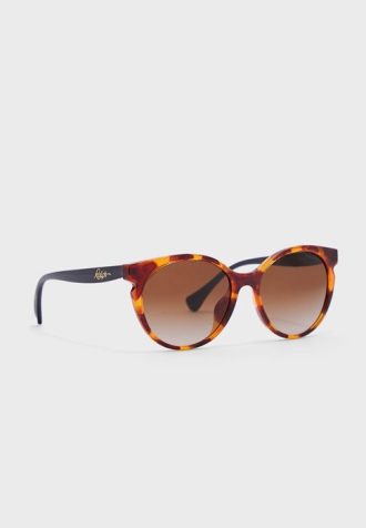 Brown Women’s Ralph Lauren 0Ra5285U Round Sunglasses
