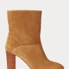 Brown Women’s Ralph Lauren Brindley Suede Boots