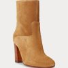 Brown Women’s Ralph Lauren Brindley Suede Boots