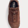 Brown Women’s Ralph Lauren Grayson Calf-Suede Zip Sneakers Brown Women’s Ralph Lauren Grayson Calf-Suede Zip Sneakers
