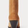 Brown Women’s Ralph Lauren Lowrey Suede Cowboy Boots