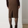 Brown Women’s Ralph Lauren Mychele Wool Herringbone Skirts