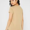 Brown Women’s Ralph Lauren Round Neck Graphic T Shirts Brown Women’s Ralph Lauren Round Neck Graphic T Shirts