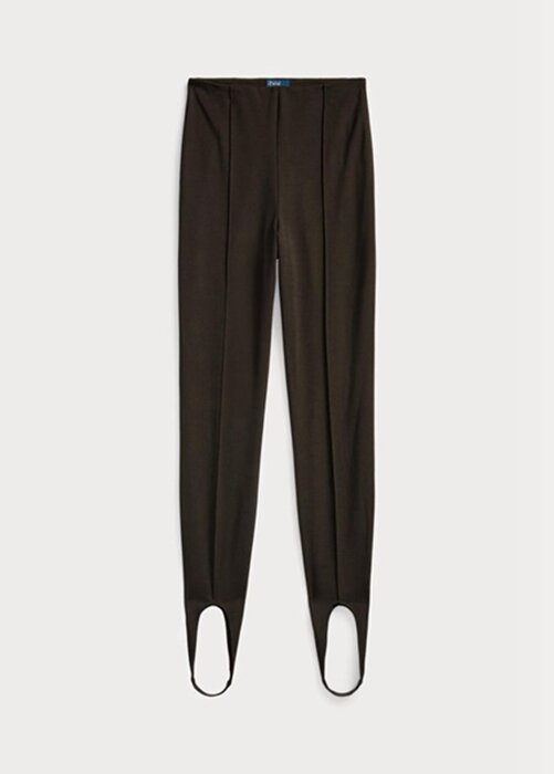 Brown Women’s Ralph Lauren Stirrup Stretch Side-zip Leggings Brown Women’s Ralph Lauren Stirrup Stretch Side-zip Leggings