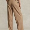 Brown Women’s Ralph Lauren Straight-Leg Wool-Blend Pants Brown Women’s Ralph Lauren Straight-Leg Wool-Blend Pants