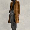 Brown Women’s Ralph Lauren Suede Coats