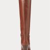 Brown Women’s Ralph Lauren Tall Calfskin Boots Brown Women’s Ralph Lauren Tall Calfskin Boots