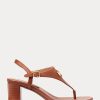 Brown Women’s Ralph Lauren Westcott II Tumbled Leather Sandals Brown Women’s Ralph Lauren Westcott II Tumbled Leather Sandals