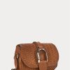 Brown Women’s Ralph Lauren Woven Calfskin Welington Crossbody Bags Brown Women’s Ralph Lauren Woven Calfskin Welington Crossbody Bags