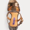 Copper Women’s Ralph Lauren Dakota Metallic Calfskin Sandals Copper Women’s Ralph Lauren Dakota Metallic Calfskin Sandals