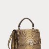 cCopper Women’s Ralph Lauren The Python RL Top Handle Crossbody Bags cCopper Women’s Ralph Lauren The Python RL Top Handle Crossbody Bags
