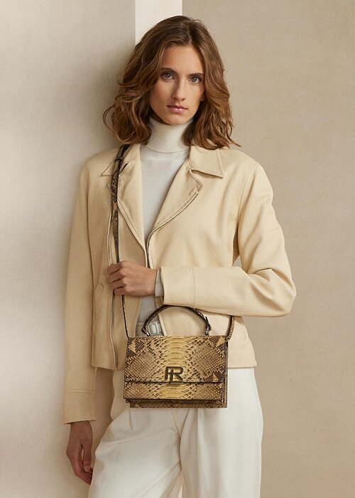 cCopper Women’s Ralph Lauren The Python RL Top Handle Crossbody Bags cCopper Women’s Ralph Lauren The Python RL Top Handle Crossbody Bags