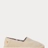 Cream Men’s Ralph Lauren Cevio Washed Canvas Espadrille
