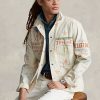 Cream Men’s Ralph Lauren Denim Graphic Painter Jackets Cream Men’s Ralph Lauren Denim Graphic Painter Jackets
