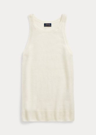 Cream Women’s Ralph Lauren Cashmere Tanks