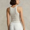 Cream Women’s Ralph Lauren Cashmere Tanks
