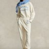Cream Women’s Ralph Lauren The Spelman Collection Fleece Sweatpants Cream Women’s Ralph Lauren The Spelman Collection Fleece Sweatpants