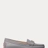 Dark Grey Women’s Ralph Lauren Barnsbury Nappa Leather Driver Loafers Dark Grey Women’s Ralph Lauren Barnsbury Nappa Leather Driver Loafers